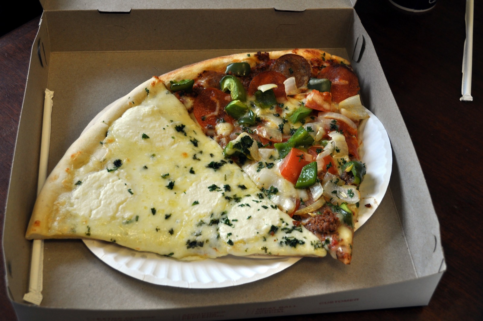 Comida preparada y pizza
