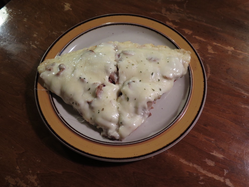 Pizza en porciones
